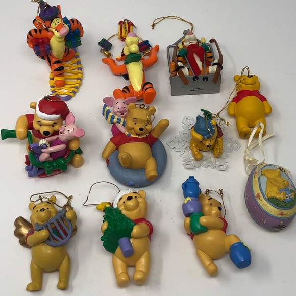 Disney Other - Disney WINNIE & FRIENDS Christmas Tree Ornaments